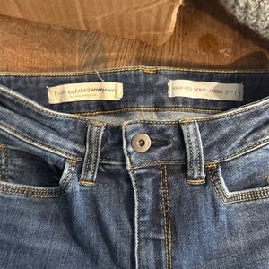 Anthropologie Pilcro High-Rise Denim Leggings Jeans Size 25